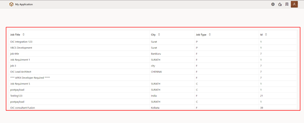 how to implement pagination in vbcs