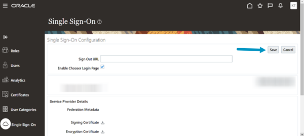 Okta Single Sign On (SSO) with Oracle Cloud
