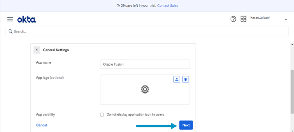 Okta Single Sign On (SSO) with Oracle Cloud