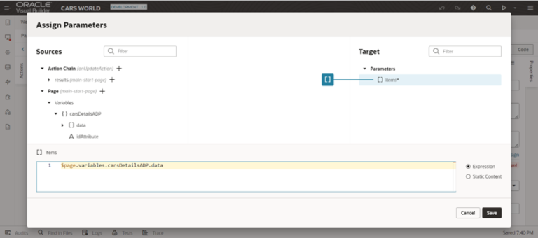 How To Create Editable Table In VBCS