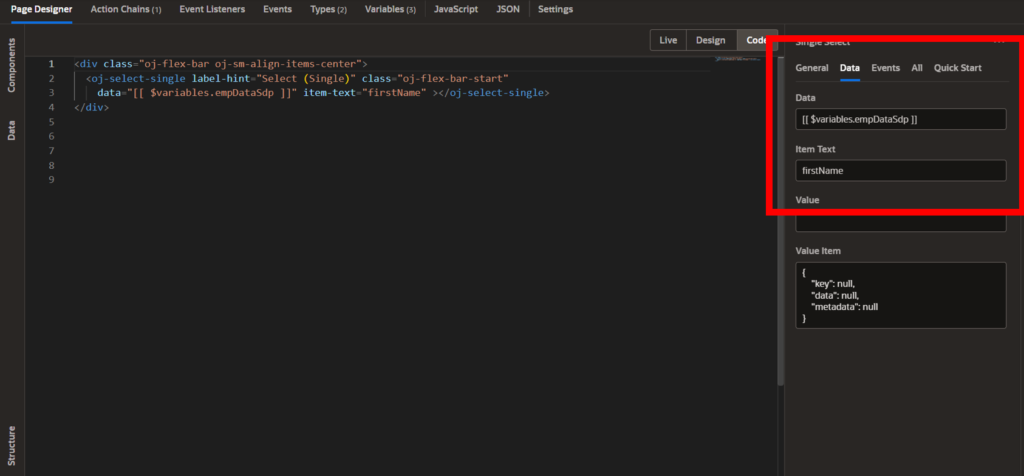 How to Customize Service Data Provider Fetch Action Chain in Visual ...