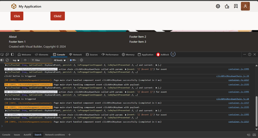 How to Implement Shortcut keys in Oracle Visual Builder Studio (VBCS)