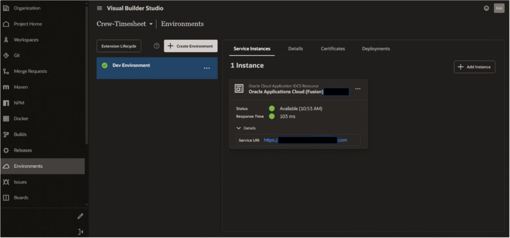 Seamless Migration of Oracle Visual Builder Extensions Across Instances